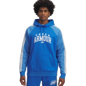 Pánská mikina Under Armour Rival Fleece Colorblock Hoodie blue 6003958 402 pánské