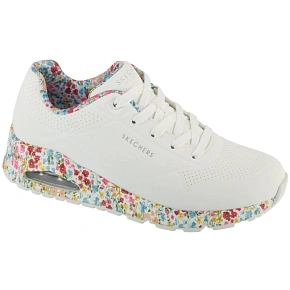 Skechers Uno – Majestic Garden 155583-WMLT bílé 36