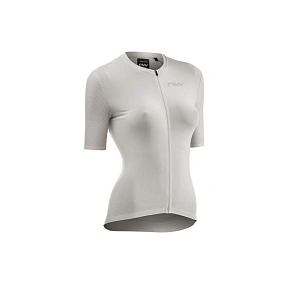 Cyklistické tričko NORTHWAVE Extreme Woman Jersey, šedé