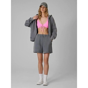 Dámská mikina s kapucí v oversize střihu 4F 4FRSS26TSWSF3189-27S Dámská mikina s kapucí v oversize střihu 4F 4FRSS26TSWSF3189-27S