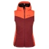 Dámská softshellová vesta Cortina-w tmavě červená - Kilpi
