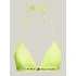 Dámská plavková podprsenka UW0UW04109 LT3 neon. žlutá - Tommy Hilfiger