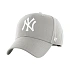 '47 New York Yankees Raised Basic baseballová čepice světle šedá B-RAC17CTP-GY