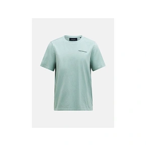 Pánské tričko PEAK PERFORMANCE M Original Small Logo Tee, zelené Pánské tričko PEAK PERFORMANCE M Original Small Logo Tee, zelené