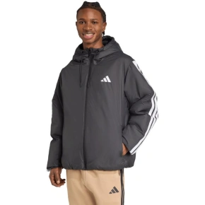 Pánská bunda adidas Essentials Climawarm 3-Stripes Insulated Hooded Jacket black JM4042 pánské oblečení