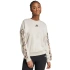 Dámská mikina adidas Animal Print 3-Stripes French Terry Sweatshirt cream JM1836