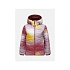 Dámská péřová bunda Peak Performance AOP Helium Down Hood – AOP, velikost: M