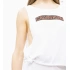 Dámský Tank Top KW0KW00698 bílá - Calvin Klein