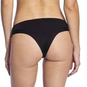 Dámské kalhotky brazilky BRAZILIAN MINISLIP Černá - BELLINDA