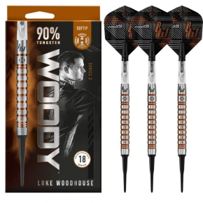 Harrows WOODY Luke Woodhouse 2 90% šipky softip