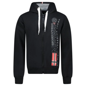 Geographical Norway Fogora DB 100 M WZ3064H/GN-Černá mikina Geographical Norway Fogora DB 100 M WZ3064H/GN-Černá mikina
