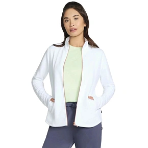 Skechers The Hoodless Hoodie GoWalk Shine Jacket JA78-WHT bílá L Skechers The Hoodless Hoodie GoWalk Shine Jacket JA78-WHT bílá L