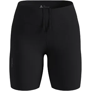 Legginsy krótkie do biegania damskie Odlo Tights short ESSENTIAL czarne Legginsy krótkie do biegania damskie Odlo Tights short ESSENTIAL czarne