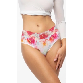 Kalhotky Peony Hipster Hiphuggers bílo-červené - Julimex