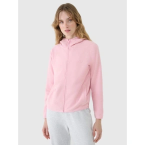 Dámský běžný fleece s kapucí 4F 4FWSS25TFLEF323-56S