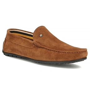 Pánské semišové kožené mokasíny polobotky camel Filippo MP923 Pánské semišové kožené mokasíny polobotky camel Filippo MP923