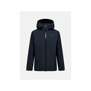Pánská bunda PEAK PERFORMANCE M Treeline Hipe 2.5L Shell Jacket, černá Pánská bunda PEAK PERFORMANCE M Treeline Hipe 2.5L Shell Jacket, černá