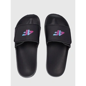 Dívčí žabky na suchý zip 4F 4FJWSS26FSLIF032-20S