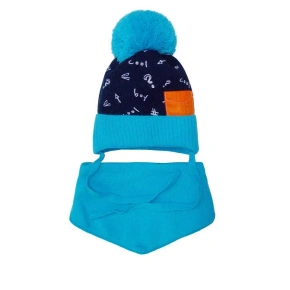 Dětský komplet 38-414 čepka a šál - AJS