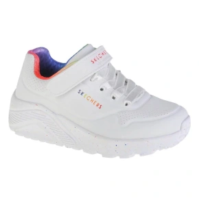 Skechers Uno Lite Rainbow Specks 310457L-WMLT White 27