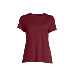 CASALL Soft Texture Tee večerní červené tričko