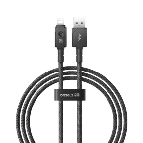 Baseus Nezlomitelný kabel USB-IP 2,4A 2m (černý)