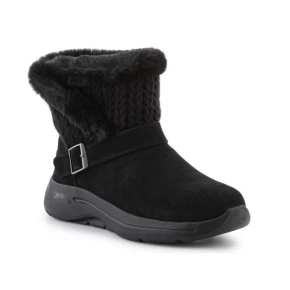 Skechers Go Walk Arch Fit Boot True Embrace W 144422-BBK dámské boty