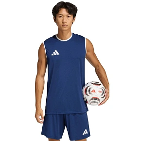 Pánské tričko adidas Entrada 26 Sleeveless Jersey navy blue KB3930 pánské