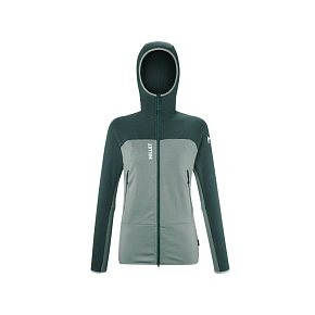 Bunda MILLET FUSION GRID HOODIE W, zelená Bunda MILLET FUSION GRID HOODIE W, zelená