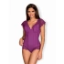 Svůdné body Moketta teddy purple - Obsessive