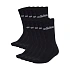 Adidas Cushioned Linear Crew ponožky 10 párů černé KF9092