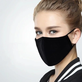 Dvouvrstvá rouška černá - Hurt