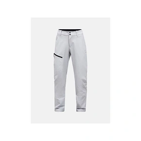 Dámské kalhoty PEAK PERFORMANCE W Scale Softshell Pants, šedá barva Dámské kalhoty PEAK PERFORMANCE W Scale Softshell Pants, šedá barva
