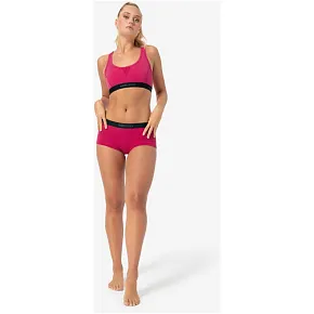 Biustonosz sportowy damski SUPER.NATURAL W Tundra 220 Semplice Bra różowy