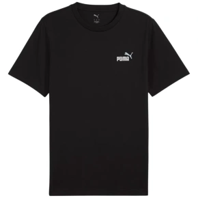Pánské tričko Puma Ess 2 Color Small No. 1 Logo Tee black 684717 01 pánské