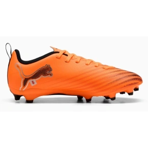 Fotbalové boty Puma Ultra 6 Play FG/AG Heat Fire Jr 108533 03