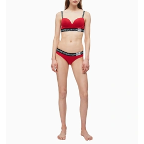 Podprsenka push-up QF5441E-3YQ červená - Calvin Klein