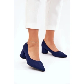 Lodičky na sloupku KJ-10 tmavě modré - Step in style