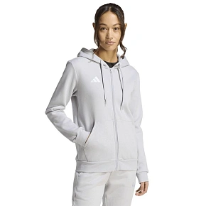 Dámská mikina adidas Entrada 26 Full Zip Hoodie šedá KF5936
