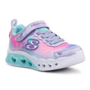 Boty Skechers S Lights Flutter Heart Lights Jr 302315-LVMT Boty Skechers S Lights Flutter Heart Lights Jr 302315-LVMT