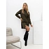 Dámské šaty PM SK W2028 26,46 khaki - FPrice