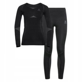Termoprádlo - Odlo Set long ACTIVE WARM SET velikost 164cm Black