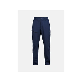 Kalhoty PEAK PERFORMANCE M Scale Softshell Pants, modré Kalhoty PEAK PERFORMANCE M Scale Softshell Pants, modré