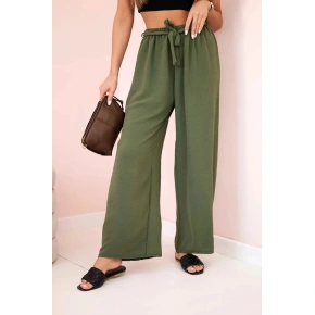 Dámské kalhoty 5878 khaki - Kesi