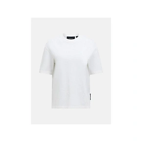 Mikina PEAK PERFORMANCE W Heavy Cotton Tee, bílá Mikina PEAK PERFORMANCE W Heavy Cotton Tee, bílá