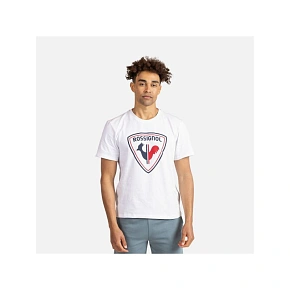 Pánské tričko ROSSIGNOL Cliffside Tee, bílé