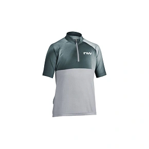 Cyklistické tričko NORTHWAVE Force Evo Junior Jersey S/s, šedé