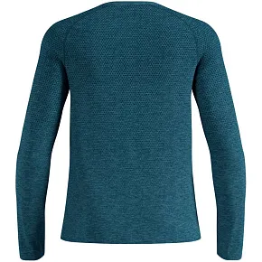 Koszulka z długim rękawem męska Odlo ESSENTIAL SEAMLESS T-shirt crew neck l/s zielona pánské