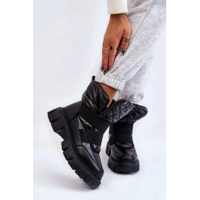 Dámské zateplené kotníkové SG-175B - Mix Feet