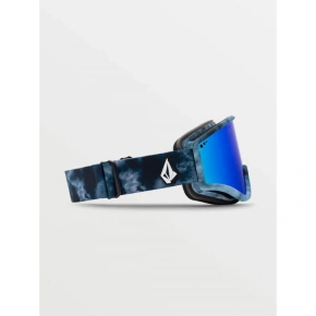 Dámské/pánské snowboardové brýle Volcom YAE LAGOON TIE DYE/BLUE CHROME s UV ochranou v modré barvě (VG0722110)